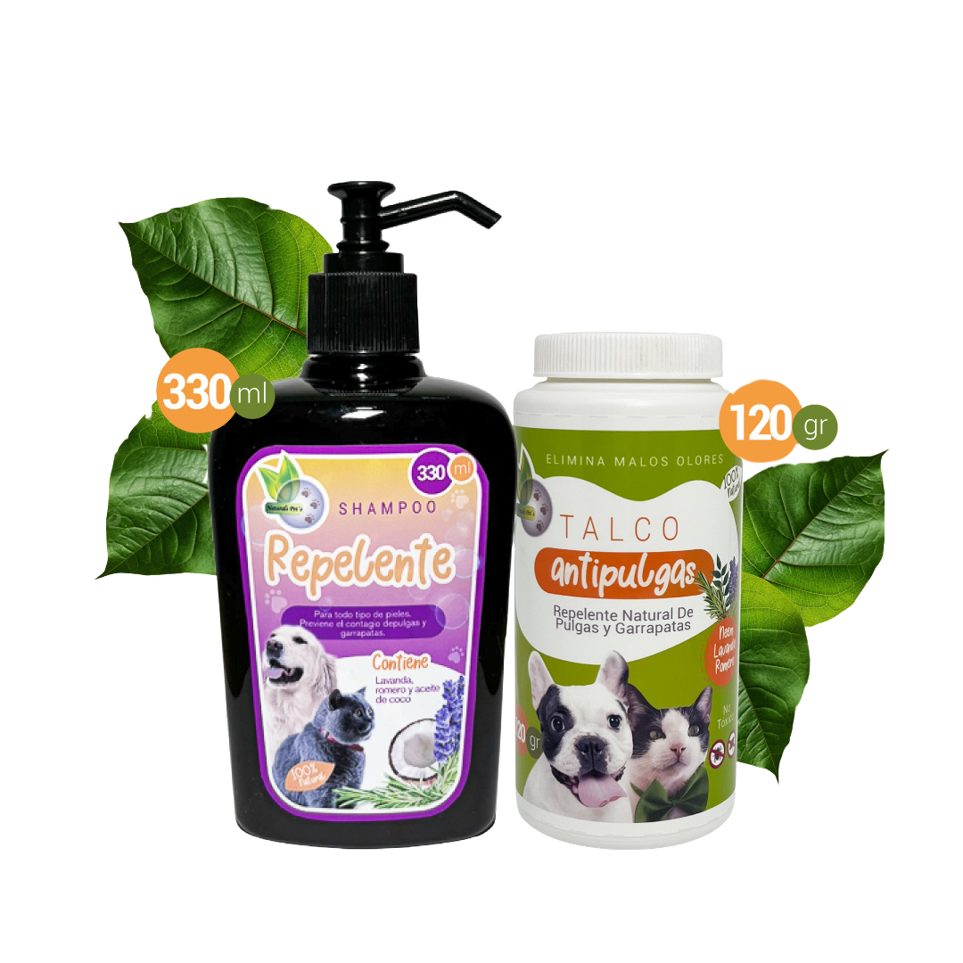 Kit Repelente - Antipulgas