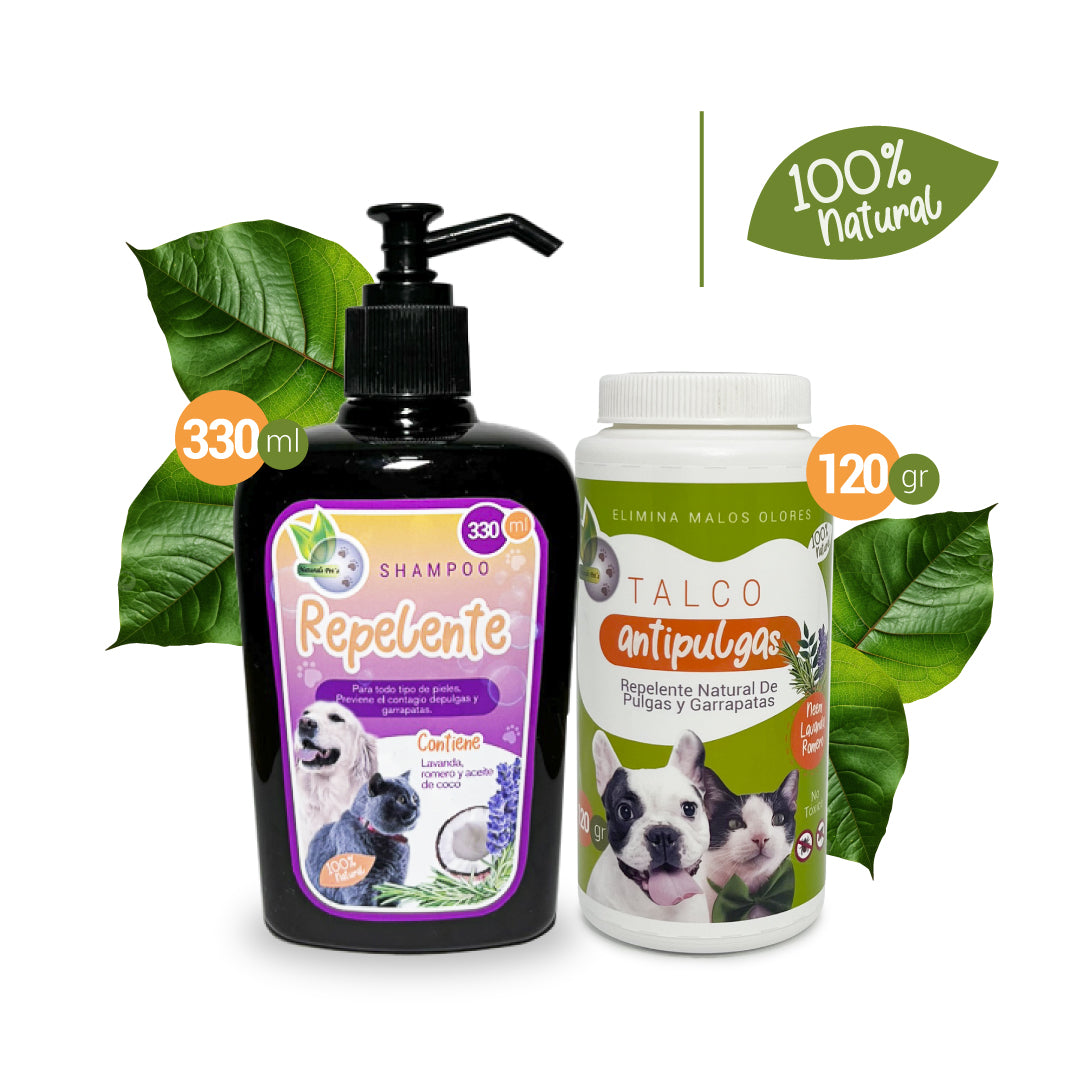 Kit Repelente - Antipulgas